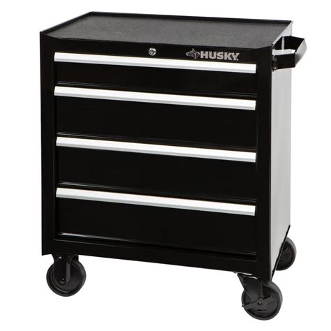 husky 4 drawer steel cabinet|husky 4 drawer rolling cabinet.